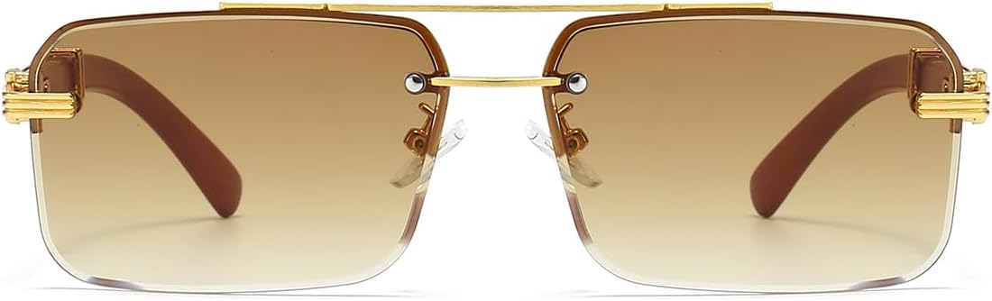 Mens Sunglasses Fashion Rimless