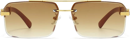 Mens Sunglasses Fashion Rimless