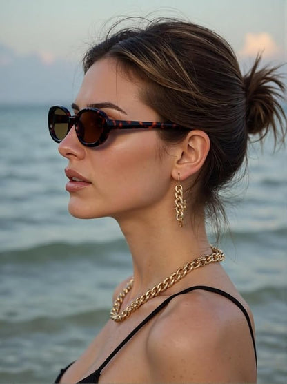 Women 2025 - Trendy Oversized Shades, UV Protection Eyewear